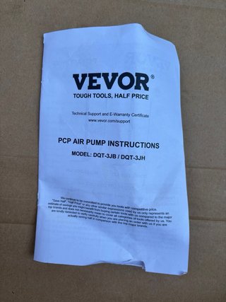 Bomba de Aire VEVOR 4.500 PSI