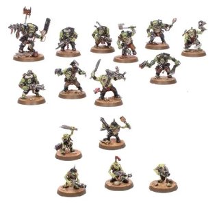 Set 10 Chikoz Orkoz y 5 Gretchin
