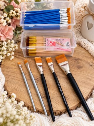 Lote de Pinceles para Pintura