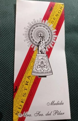Cinta de Medida de la Virgen del Pilar