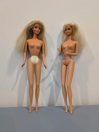 Confezione da 2 Bambole Barbie, anni '80