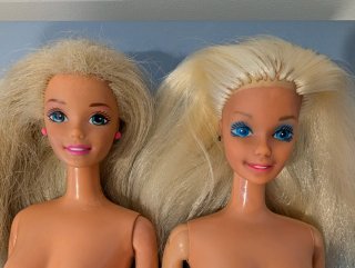 Confezione da 2 Bambole Barbie, anni '80
