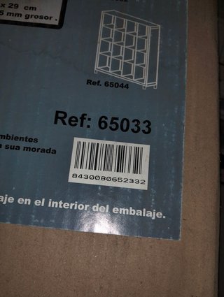 Estantería Kit Closet Kubox 9 huecos blanca