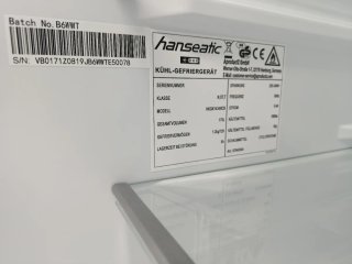 Nevera hanseática Nueva Con Tara Una Años Garantía