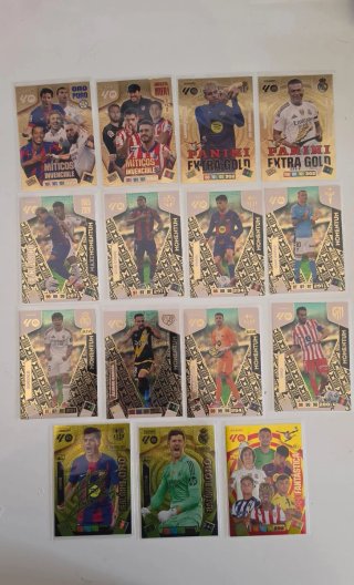 Lote de cromos de fútbol Panini Adrenalyn
