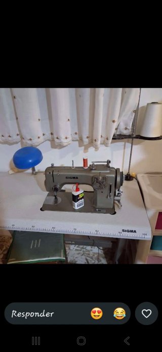 Maquina de cocer sigma