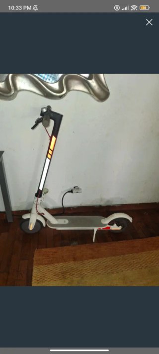Patinete Eléctrico Blanco