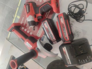 Einhell taladro impacto+Radial y dos Baterías