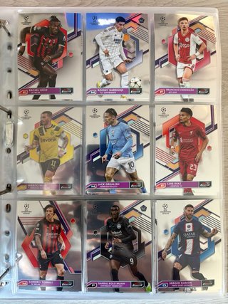 COLECCION BASE COMPLETA FINEST 2022/2023 + INSERTS