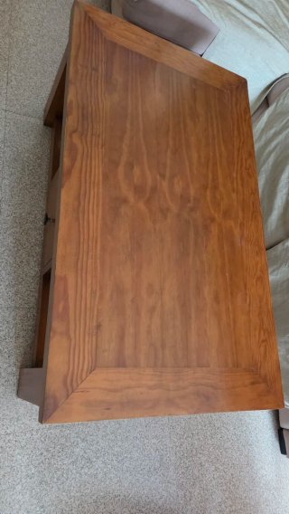 Mesa de centro de madera