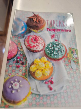 Conjunto de 4 Livros de Receitas Tupperware