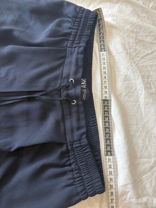 Pantalón Azul Marino Zara