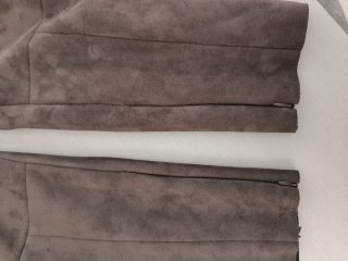 Pantalón Zara antelina marrón