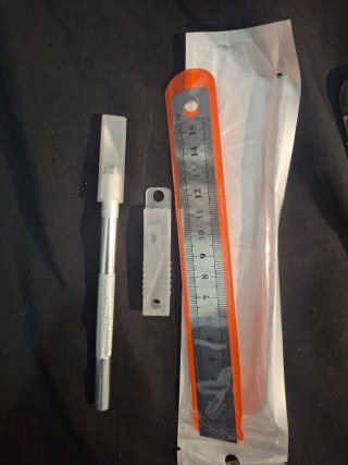 Set de Bisturí de Precisión y Cúter