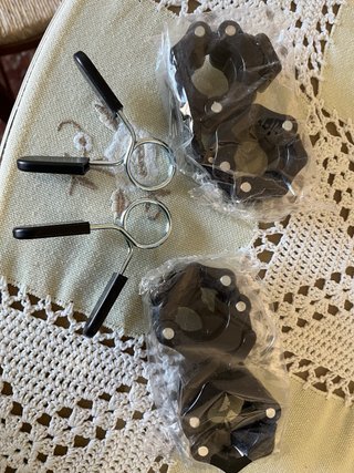 Pinzas para barra de pesas
