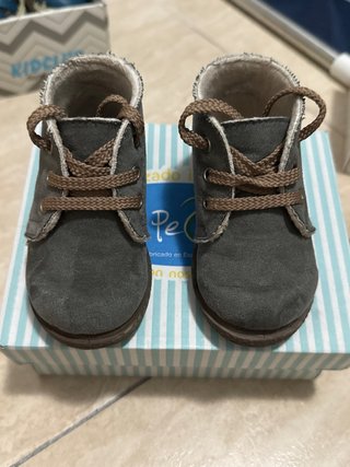 Botines de Bebé Gris