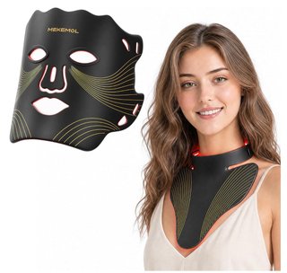 Mascarilla de Luz Roja MEKEMOL Rostro y Cuello