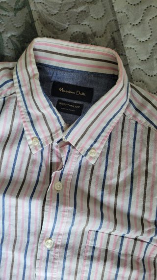Camisa Massimo Dutti de rayas