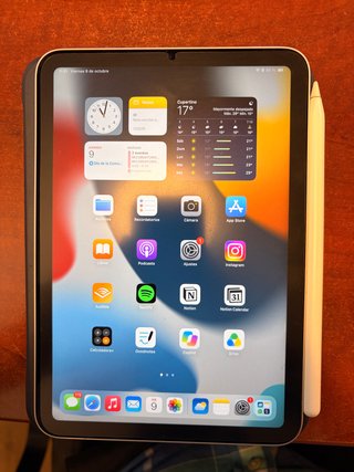 iPad mini 6 64GB con funda y apple pencil 2