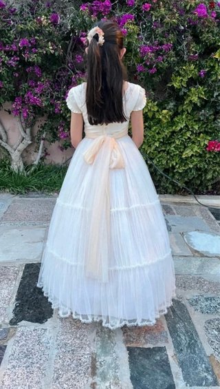 Vestido de comunión juvenil