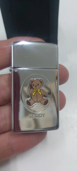 Zippo Slim Oso Teddy