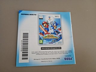 Gioco ninrendo ds Mario Sonic Giochi Olimpici
