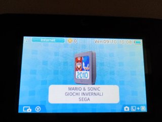 Gioco ninrendo ds Mario Sonic Giochi Olimpici