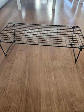 Zapatero IKEA de Rejilla Metálica Negro