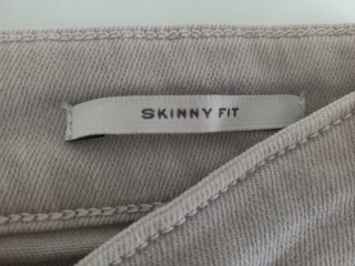 Pantalón Hombre Mango Man Skinny Fit Gris T. 38