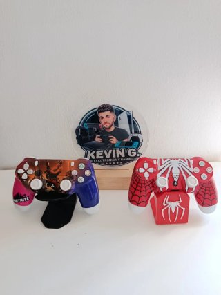 Pack Mando PS4 Personalizado Fortnite y Spiderman