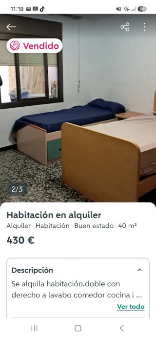 Alquilo habitacion