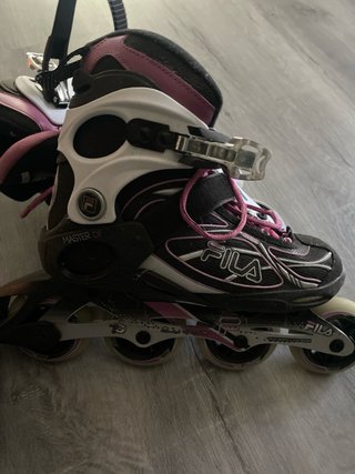 Patines Fila Talla 36. Protecciones Oxelo Talla M