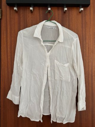 Camisa blanca fina