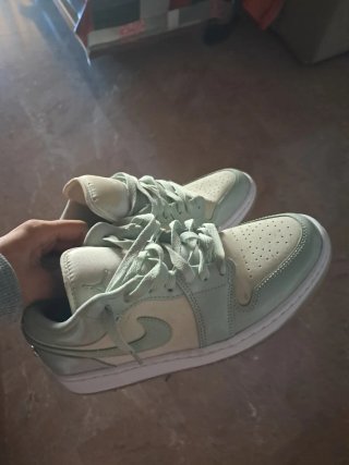 Zapatillas Nike Air Jordan Low Turquesa