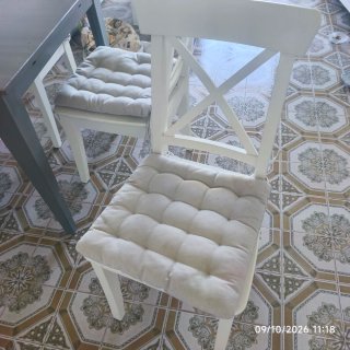 Sillas Ikea blancas como nuevas x 4