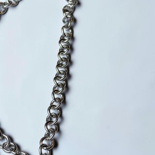 Pulseira de Prata com Medalha