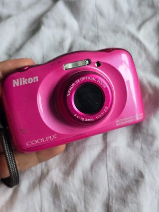 Fotocamera Nikon Coolpix S33 Rosa Subacquea