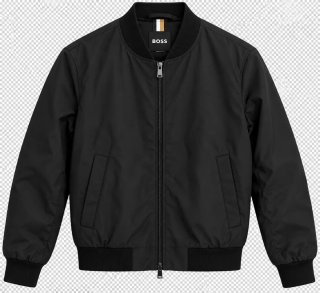 Chaqueta Bomber BOSS Negra