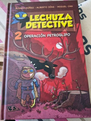 Libro de lectura Lechuza detective