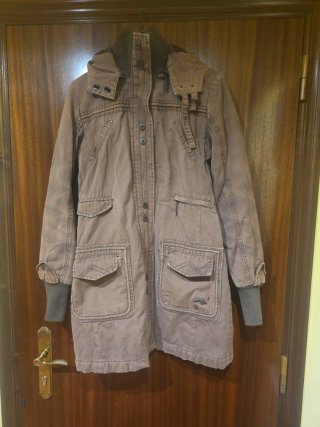 Chaqueta marrón mujer