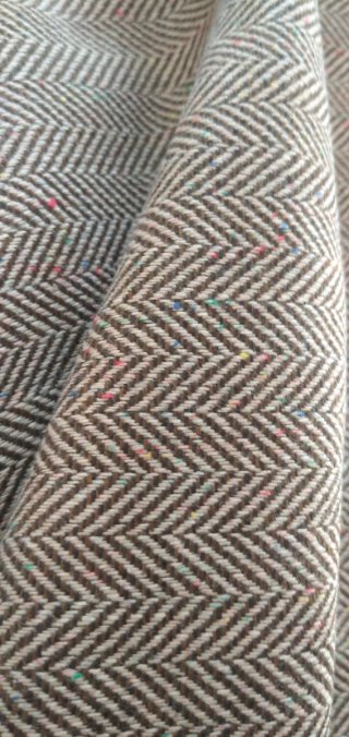 Tela de confección espiga multicolor