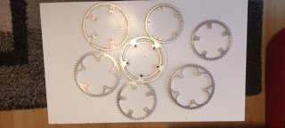 Set de 7 Platos para Bicicleta Vintage