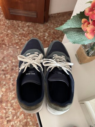 Zapatillas Silbon Azul y Verde