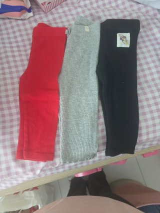 Pack 3 leggings talla 12 meses/6-9 y 1 1/2