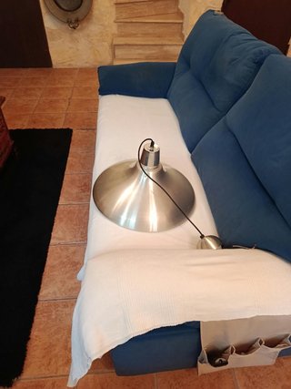 Lámpara de acero inoxidable