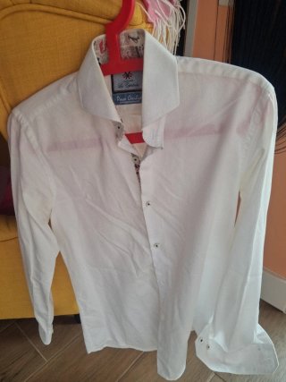 Camisa Paco Cecilio Blanca Hombre