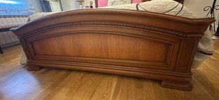 Dormitorio completo de madera