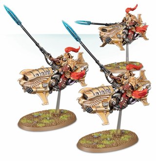 Set de 3 Custodes Vertus Praetors 3D