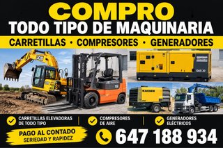 Compra de Maquinaria y Vehículos Industriales