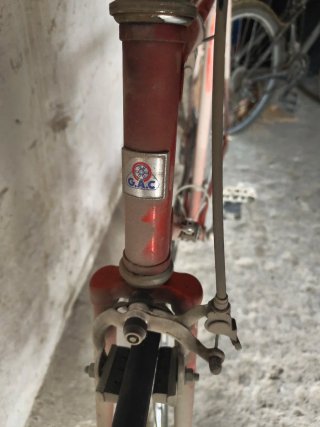 Bicicleta de Carreras Vintage G.A.C. Eibar